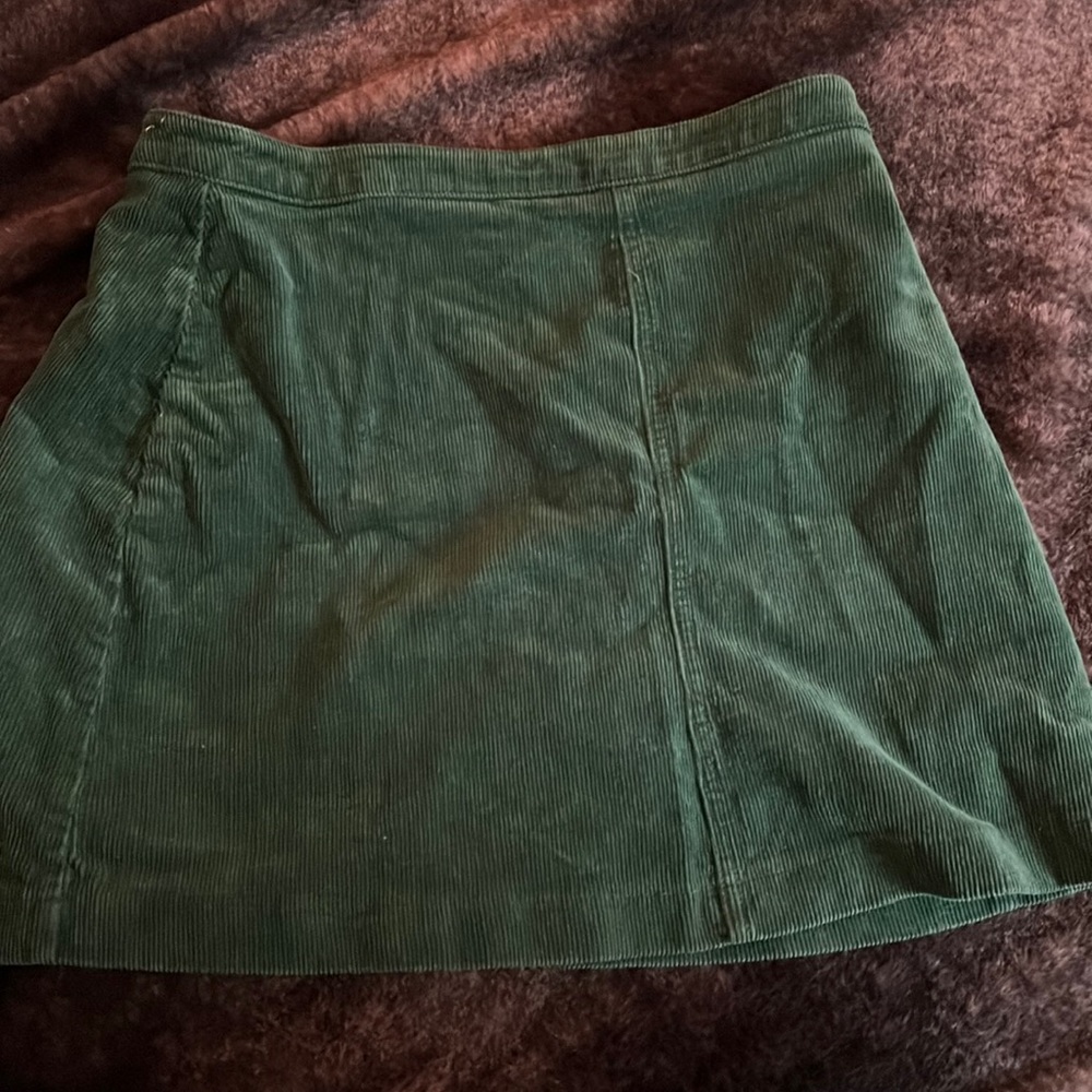 Green skirt